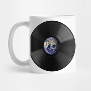 Vinyl Earth Mug